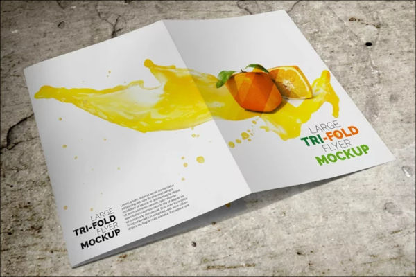Tri Fold Brochure PSD Mockups | 35+ Free & Premium PSD Mockup Templates